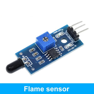 IR <strong>Infrared</strong> 3 Wire Flame Detection Sensor Module IR Flame Sensor Module <strong>Detector</strong> Smartsense - Product Image 1