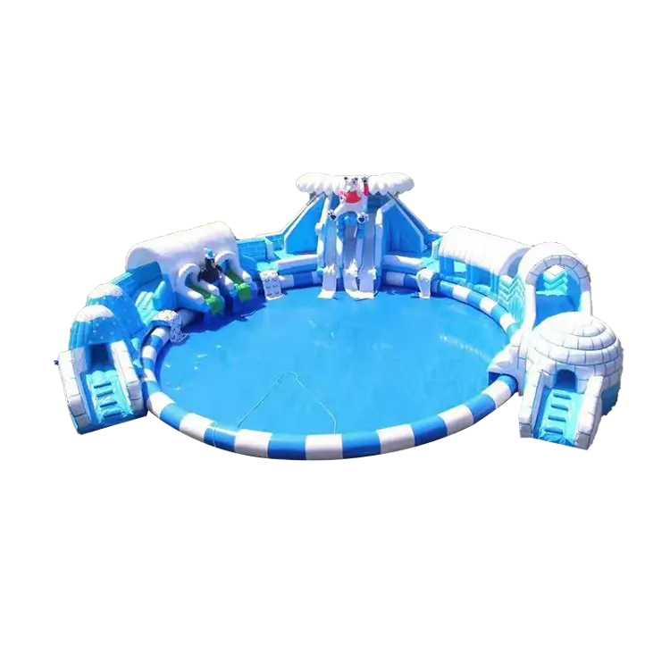 Trampolín gigante personalizado para exteriores, piscina, parque infantil, castillo inflable para niños