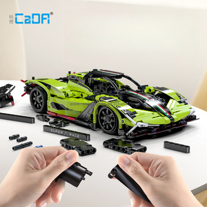 Cada C51303/C51308 notte Valkyries ali auto sportive puzzle di programmazione telecomando giocattolo regalo ragazzo 388 pezzi set di blocchi di costruzione - Product Image 2