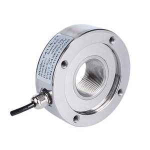 Fa117 célula de carga 10 ~ 200kn, sensor de compressão, miniatura, de aço inoxidável, transdutor de força de anel - Product Image 5