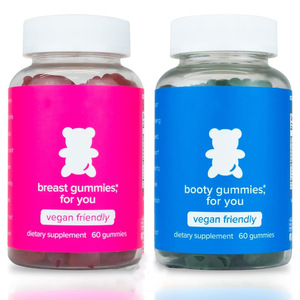 BEARVANA女性用サポートグミベアボトル売れ筋食品グレードビルベリーエキス有効ビタミンB胸胸のサポート