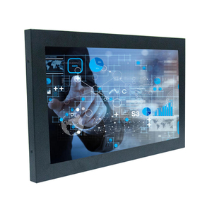 Eingebetteter industrieller 18,5-Zoll-LCD-Display PC Lüfter loser kapazitiver vertikaler Android-Tablet Staub dichter IP65-USB-Touchscreen-Monitor - Product Image 1