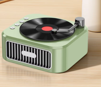 Emerald-green speaker
