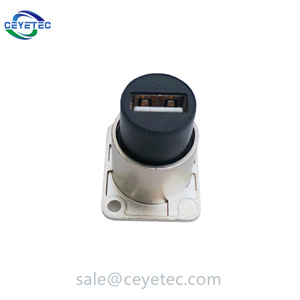 หลายรูปแบบผ่าน Micro USB 2.0ติดผนัง USB 180ตรง D ประเภทข้อมูลซ็อกเก็ต - Product Image 5