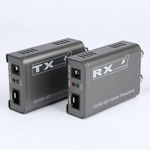 3G/HD SDI光纤多路复用器至光纤视频扩展器8通道嵌入式音视频同步传输 - Product Image 1
