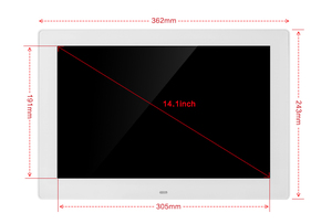 <strong>Multi</strong> <strong>Function</strong> Electronic 12 Inch <strong>Digital</strong> <strong>Photo</strong> <strong>Frame</strong> <strong>Photo</strong> Video Picture <strong>Frame</strong> - Product Image 3