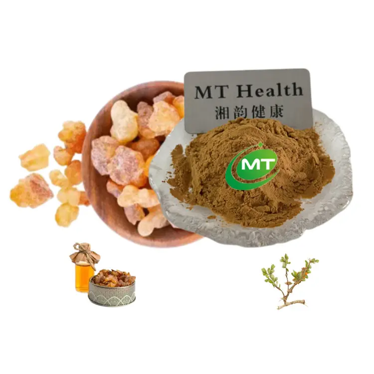 Échantillon gratuit de haute qualité approvisionnement d'usine extrait de myrrhe d'herbe chinoise naturelle biologique