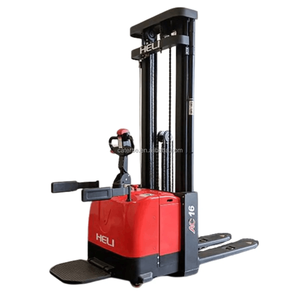 Heli 1.6t elektrikli istifleyici 2 sahne Mast CDD16 palet istifleyici satılık - Product Image 1