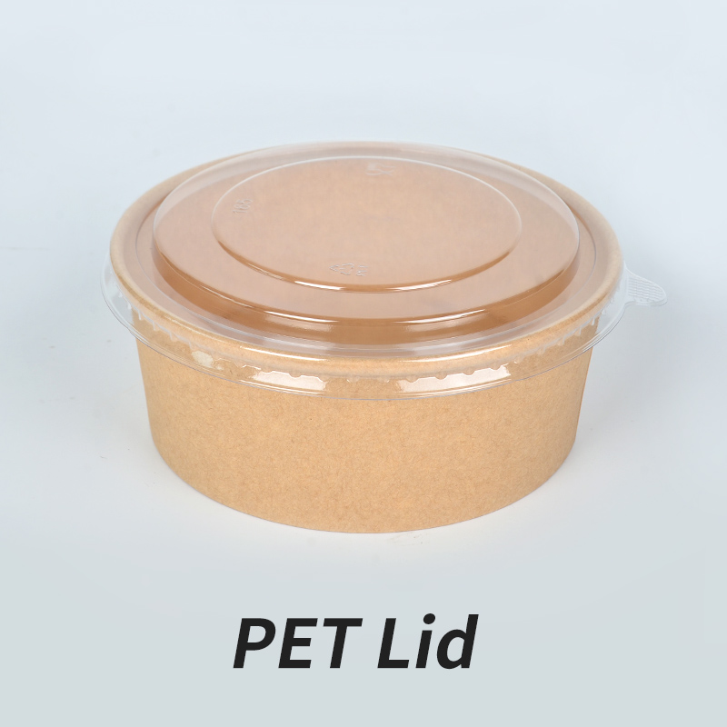 Ciotola di Carta + Coperchio in PET