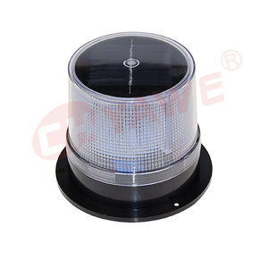 Solar Led Beacon LED Traffic Warning Light LTD-6109 Strobe Beacon Flashing Solar Warning Light - Product Image 1