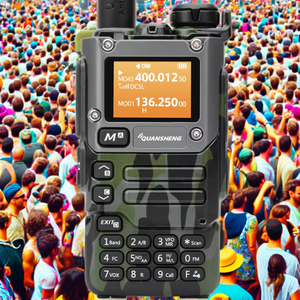 Quansheng uv k6 5w פס רדיו TPYE-C מטען Uhf vhf dtmf fm mrambler noaa רדיו רדיו תקשורת vk58