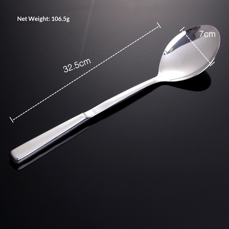 304ss service spoon silver