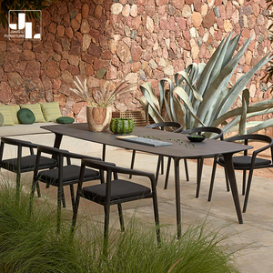 Tếch vườn Nhật Bản Phong Cách Đồ nội thất ngoài trời bàn tròn ăn ghế Patio hồ bơi bên biệt thự khách sạn Bistro nhà hàng Ghế bộ - Product Image 2