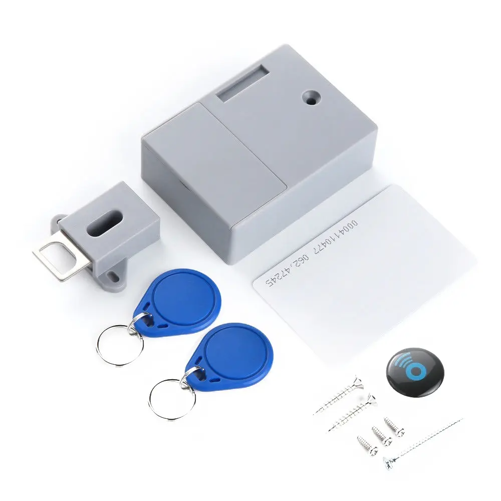 Fai da te Smart Sensor RFID Hidden Safety Digital Cabinet Lock/serrature elettroniche per cassetti serratura a sensore invisibile per mobili guardaroba