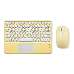Mini Slim recargable inalámbrico Bluetooth teclado y ratón conjunto para Android Windows Tablet teléfono celular iPad Pro Air Mini 6 7 - Product Image 5