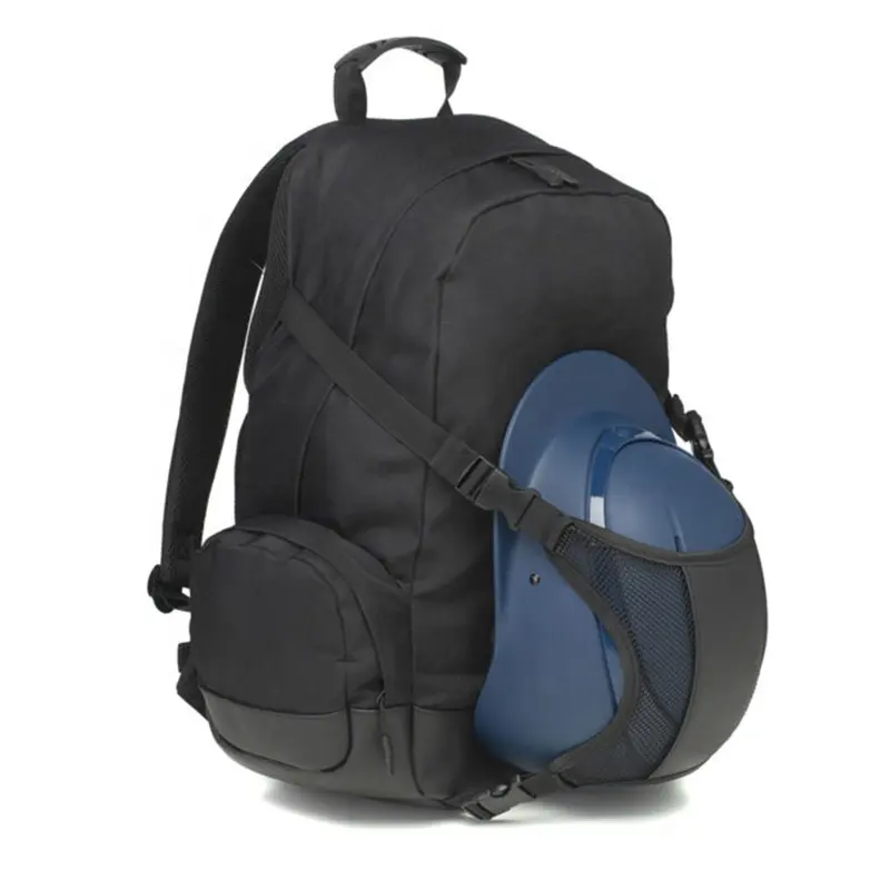 Özel binicilik kask tutucu sırt çantası büyük kapasiteli Deluxe binicilik sırt çantası kask çanta