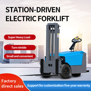 Carrello elevatore elettrico impilabile da 1.5 tonnellate, piccolo transpallet da 2 tonnellate, camion idraulico di carico e scarico - Product Image 2