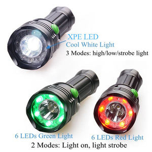 Multifunktions-Super-Power-Eisenbahn-Signal-Taschenlampe Hochleistungs-Tri-Color-XPE-LED-Taschenlampe mit Magnet - Product Image 6