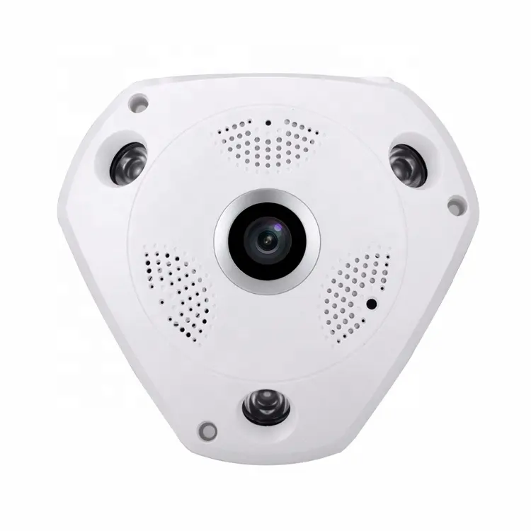 360 كاميرا IP 1.3MP عين السمكة بانورامي 960P PTZ CCTV 3D VR فيديو IP كاميرا مراقبة المنزل