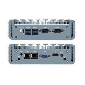 DDR4 çift LAN endüstriyel ağ güvenliği ile fansız çift çekirdekli Intel Core I7 7500U Mini PC 2.7GHz - Product Image 2