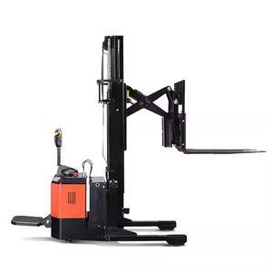 HELI istifleyici 1.5Ton 4M 5M 6M ulaşmak istifleyici tek derin makas lityum pil ile güç ulaşmak için kamyon Forklift konteyner - Product Image 1