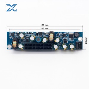 XYC LD Dc Entrada 12V 120W 24pin Salida Buck Converter Breakout Board y Cables Módulo de fuente de alimentación Pico Psu 12V Atx Itx Computadora - Product Image 2