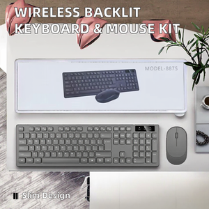 Multifunctional RGB Backlit Wired/Wireless LED Gaming <strong>Keyboard</strong> <strong>Mouse</strong> Combo Universal for Office &amp; Home PC <strong>Computer</strong> - Product Image 2