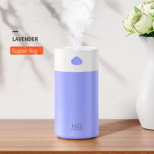 Großhandel Mini tragbarer Luftbe feuchter USB-Aufladung 400ml Aroma ätherisches Öl Diffusor Automatischer Wolken be feuchter