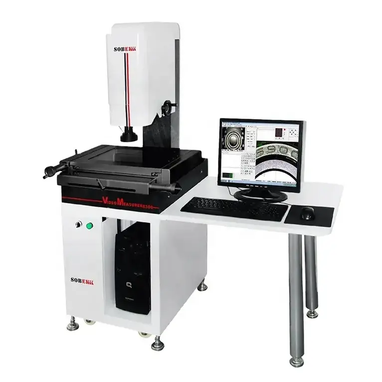 Sistema de medición de video manual serie E Máquina de medición de visión 2D / 2.5D
