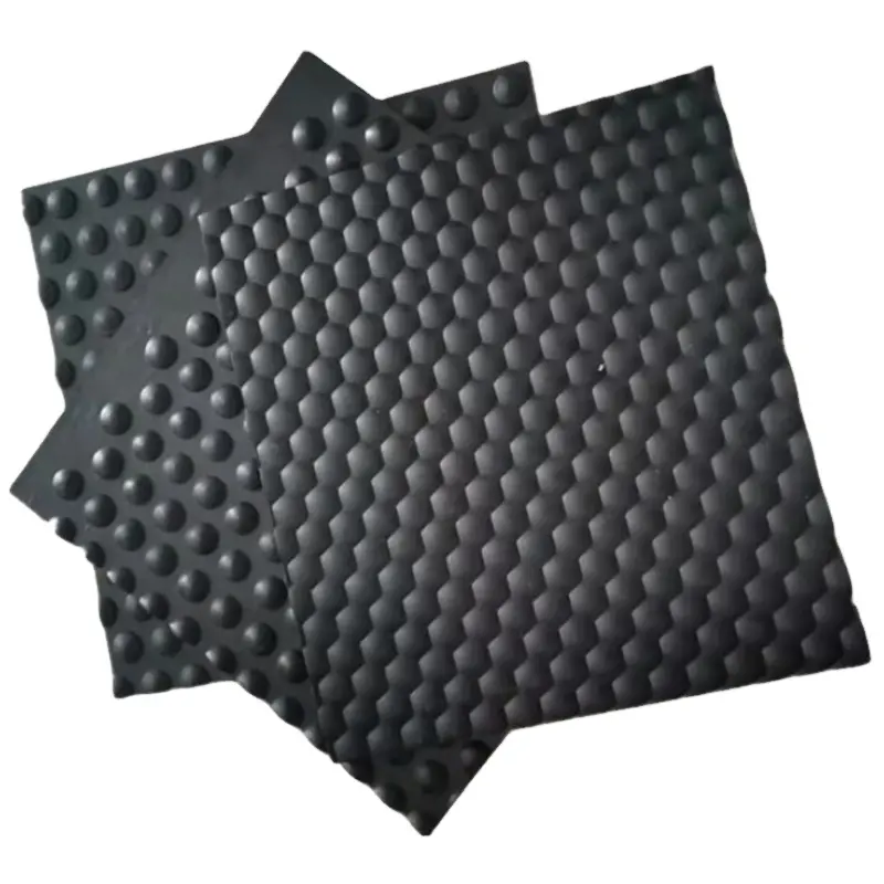 Chinese eco-friendly black massage Driveway Horse flooring Cow rubber mat