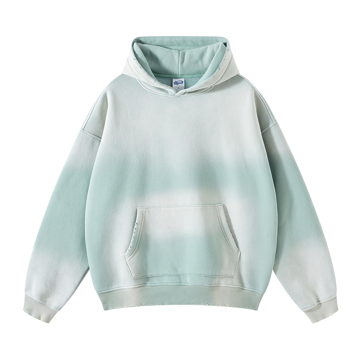 Sudaderas con capucha verde claro