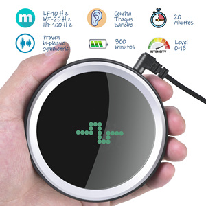 Dispositivo TVNS per il Nervo Vago con Clip Auricolare, 3 Modalità, Ricaricabile, Strumento Tascabile per il Sollievo dallo Stress e la Gestione dell'Umore - Product Image 2