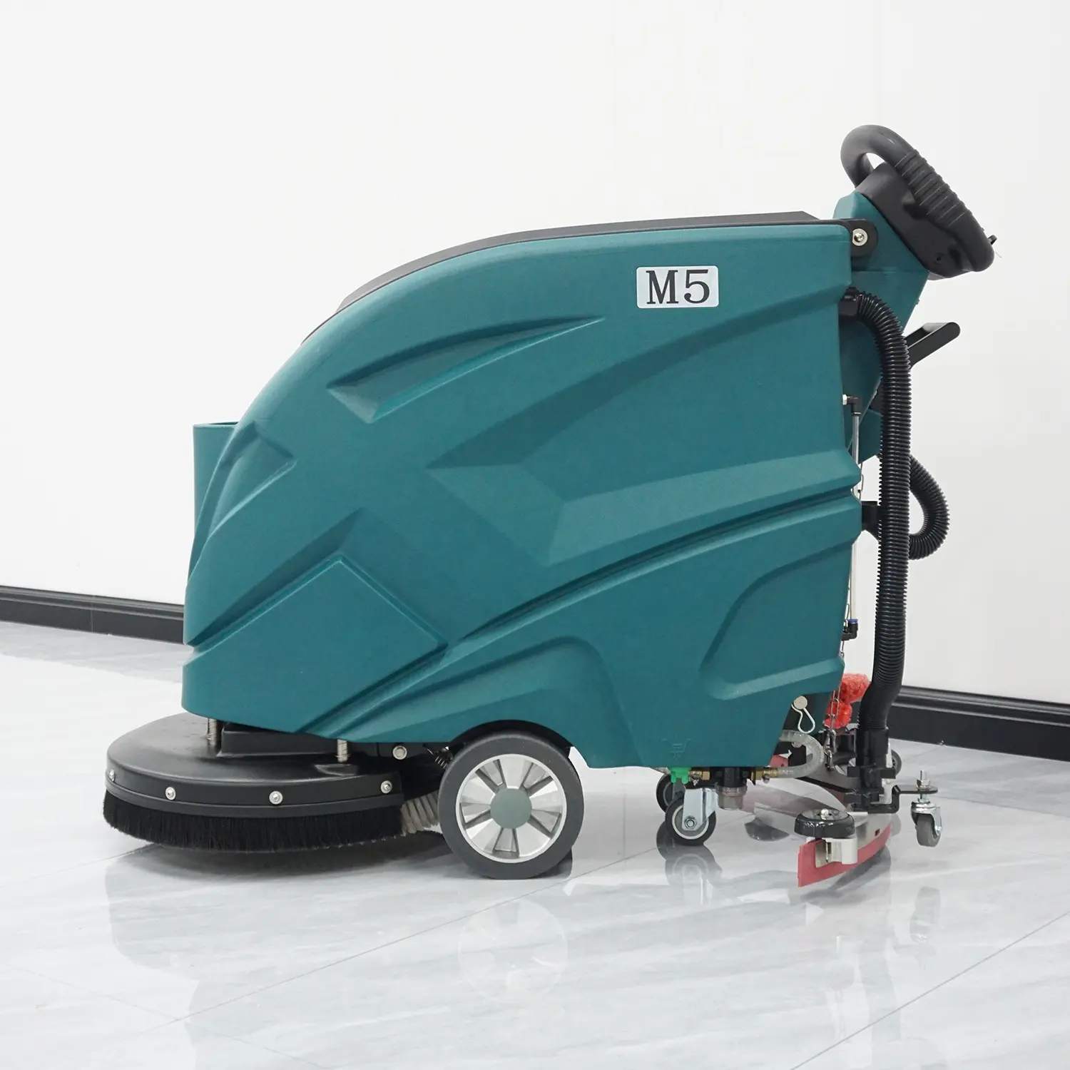 Best quality hand push walk behind floor cleaning machine professional industrial commercial floor scrubber