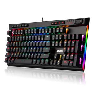 Teclado mecánico impermeable para gamer, máquina de escribir led para ordenador de oficina, venta al por mayor - Product Image 1