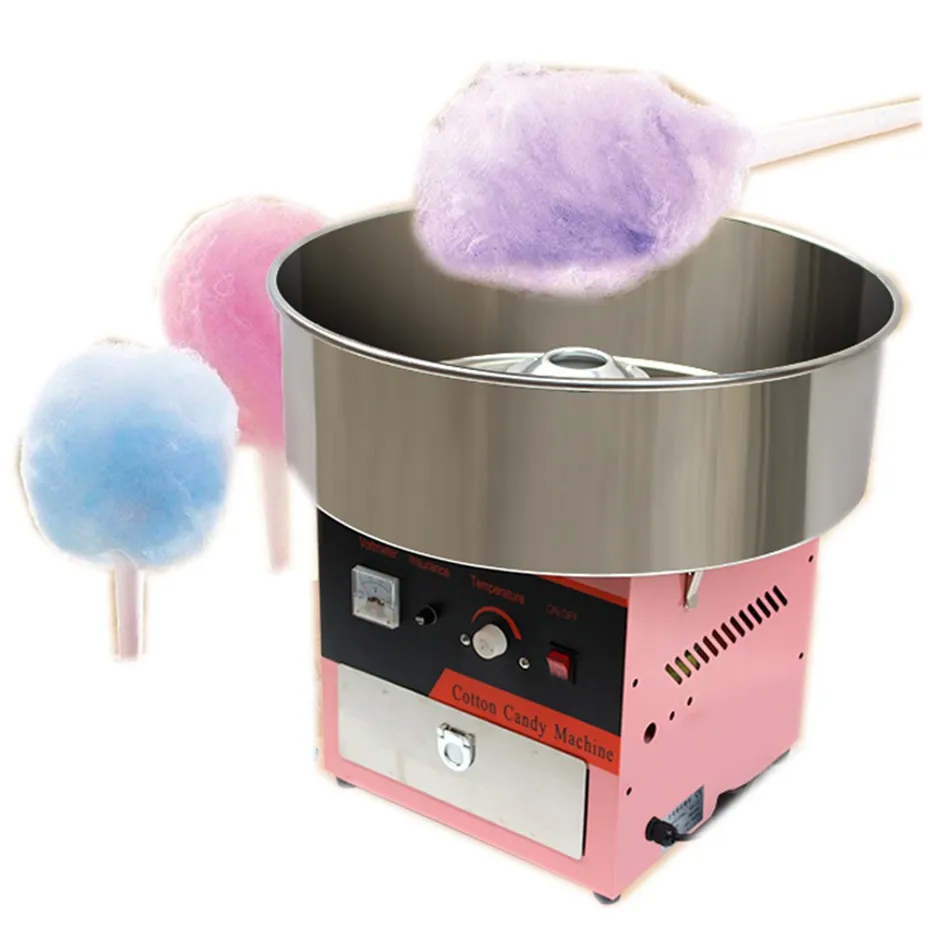 Stainless Steel Cotton Candy Floss Machine/Battery Operated Cotton Candy Machine/Commercial Cotton Candy sugar Machine