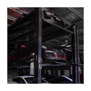 Penyimpanan pengangkat mobil sistem susun mobil 3 tinggi 4 tempat parkir - Product Image 6