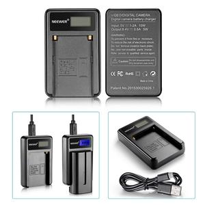 Neewer kısılabilir 176 LED Video işığı kamera LED Panel ile 2200mAh Li-ion pil + şarj cihazı, dijital SLR kameralar için - Product Image 4