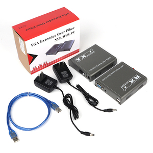 Kvm光纤交换机扩展器20千米，超过Tcp Ip Lc Sc光纤Usb 2.0 Kvm 20千米Vga光纤扩展器 - Product Image 6
