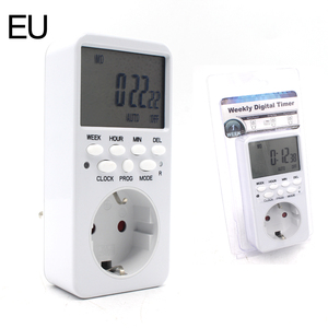 Interruttore Timer elettronico digitale Manhua ciclo 24 ore EU UK US FR presa Timer casa intelligente - Product Image 6