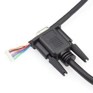 สายเคเบิล DB9ตัวเมียไปยังเทอร์มินัลสาย RS232สายเคเบิลแบบอนุกรมพร้อมฉนวน PVC แบบแข็ง - Product Image 2