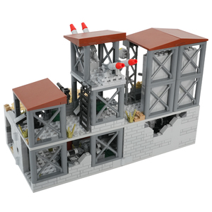 MOC5088 ארסנל 547 חלקים לבנייה, ערכת הרכבה חינוכית עם אביזרים, צעצועי בנייה לילדים כמתנה - Product Image 5