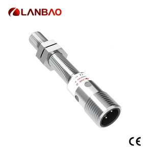 兰宝M8金属感应式接近开关传感器，带M12连接器 - Product Image 4