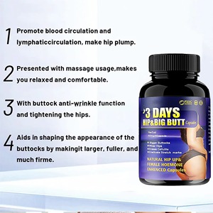 ยาแคปซูลก้นใหญ่สะโพก Supplement3วันผลิตภัณฑ์เสริมอาหาร Ultimate Maca แคปซูลขยายก้น