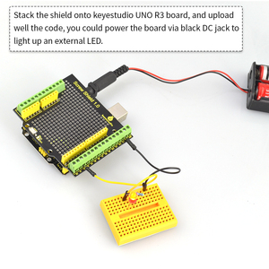 Keyestuum Proto vite Shield assemblare Bindingpost Proto Shield per Arduino UNO R3 - Product Image 6