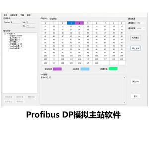 Simulador de software Profibus DP Simulation Master Station
