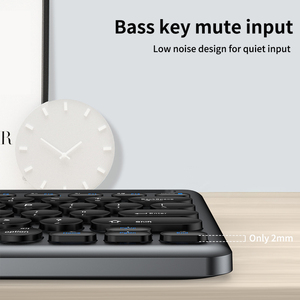 Teclado y ratón inalámbricos para Apple Teclado iPad Xiaomi Samsung Huawei Phone Tablet Teclado inalámbrico para Android IOS Windows