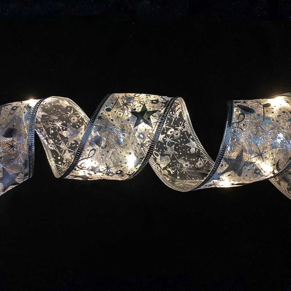 Ribbon silver (Warm light)