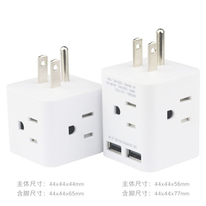 America <strong>Multiple</strong> <strong>Socket</strong> Outlets USA 2usb 4gang Extension <strong>Socket</strong> Wall Outlet <strong>Power</strong> Strips Mini Portable <strong>Usb</strong> Plug <strong>Socket</strong> - Product Image 6