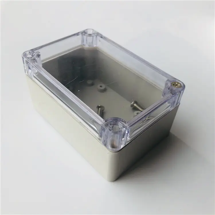 100*68*50 mm IP65 outdoor waterproof with cable gland cctv junction box electrical