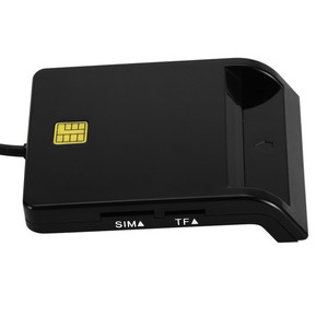 เครื่องอ่านการ์ด USB ATM CAC ซิม DNI ID ชิปธนาคารเครื่องอ่านบัตรสมาร์ทการ์ด - Product Image 2